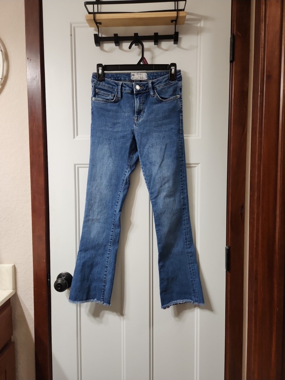 Free People Crop Mid-Rise Jeans